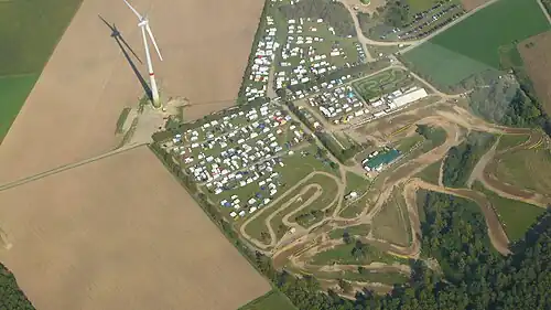 Motorcrosscircuit bij Kleinhau