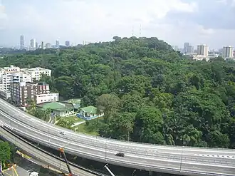 Zicht op Mount Faber