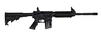 M&P15 met MOE-grip en PRI-vizieren.