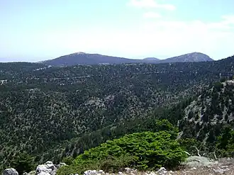 Parnitha (1413 m), Nationaal park Parnitha