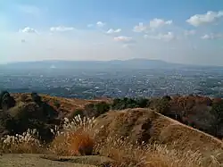 Zicht op Nara vanaf Wakakusa