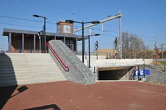 Station Maastricht Noord in 2014