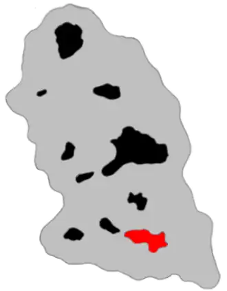 Situering van Münchehof in de gemeente Seesen