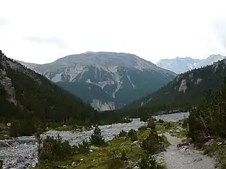 Munt la Schera in het Zwitsers Nationaal Park