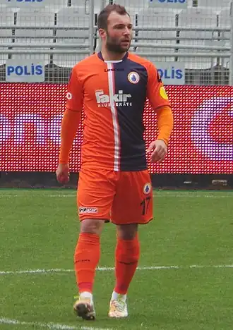 Akın in 2014 bij Istanbul Başakşehir