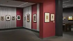 Een zaal van het museum