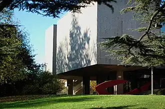 Het museum in het park