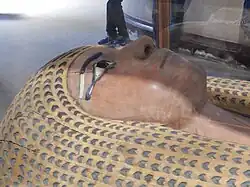 Buitenste kist van Ahmose-MeritamonEgyptisch Museum