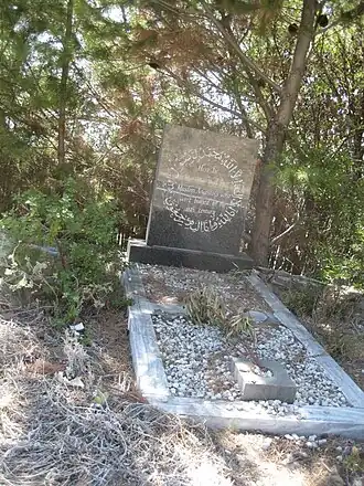 Moslimgraf in Kaapstad.