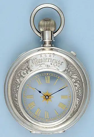 Montre mystérieuse(ca. 1889), Musée d'Horlogerie du Locle, Zwitserland