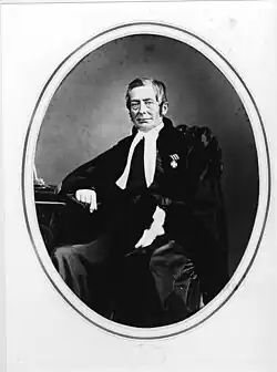 Portret van Nicolaas de Gijselaar als griffier van de Hoge Raad