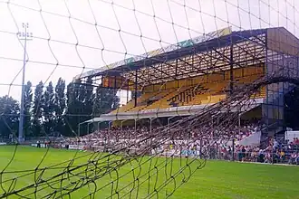 Het voormalig NAC Stadion aan de Beatrixstraat, Breda, 1995
