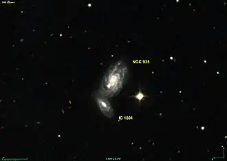 NGC 935 en IC 1801