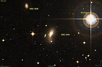 NGC 1646-3, links van NGC 1646(?)