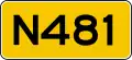 Provinciale weg 481