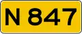 Provinciale weg 847