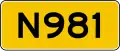 Provinciale weg 981
