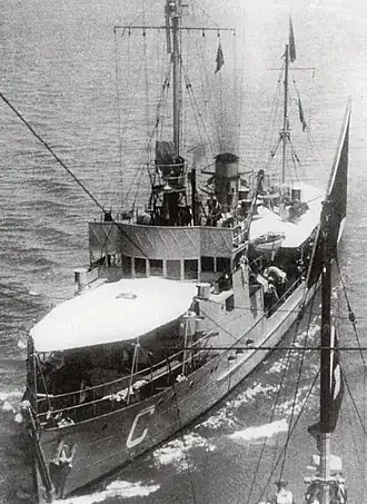 Hr.Ms. C in Nederlands-Indië