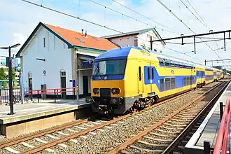 Station Nijkerk met DDZ