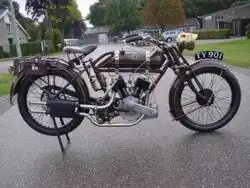 NUT 700 cc uit 1924 met een eigen v-twin-blok.