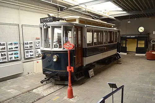 NZH-museum te Haarlem, motorwagen A37.