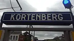 Verouderd Naambord Kortenberg