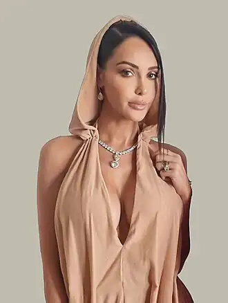 Nabilla in Cannes in 2023