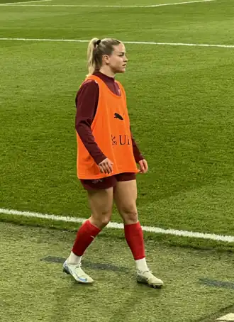 Riesen tijdens een interland van Zwitserland in oktober 2024