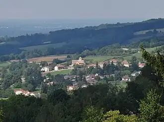 Gezicht op Nanc-lès-Saint-Amour