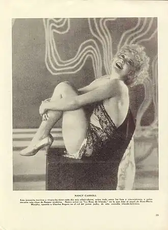Nancy Carroll in 1928