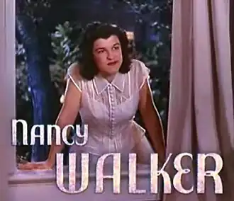 Nancy Walker in de trailer van Best Foot Forward