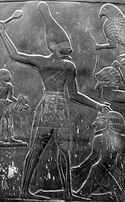 Koning Narmer op het Narmerpalet