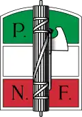 Logo van de Nationale Fascistische Partij