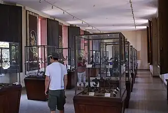 Interieur van het Nationaal Museum van Cambodja in Phnom Penh