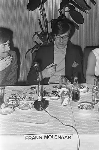 Frans Molenaar in 1969