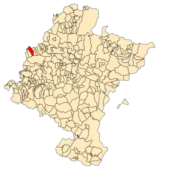 Kaart van Altsasu/Alsasua