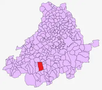 Kaart van Navarredonda de Gredos