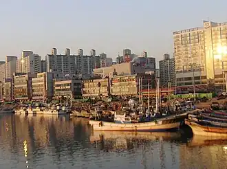 Siheung, achter het Nearoidostation