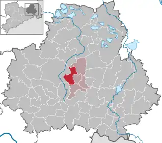 Kaart van NebelschützNjebjelčicy