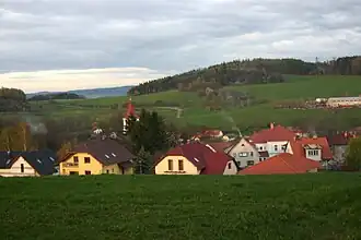 Uitzicht over het dorp (2016)