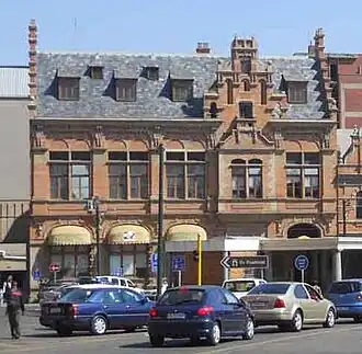 Die ou Nederlandse Bankgebou aan het Kerkplein in Pretoria