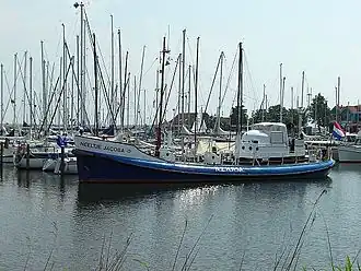 De Neeltje Jacoba in haven van Enkhuizen