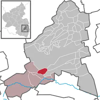 Kaart van Neidenfels