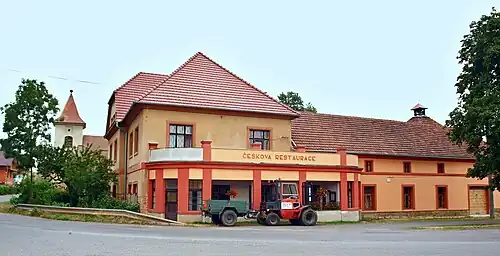 Restaurant in het dorp