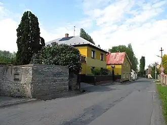Straat in Netřeby (2017)