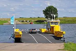 Pont over de Maas bij Alem
