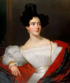 Netje Asser (1831) geschilderd door J.A. Kruseman