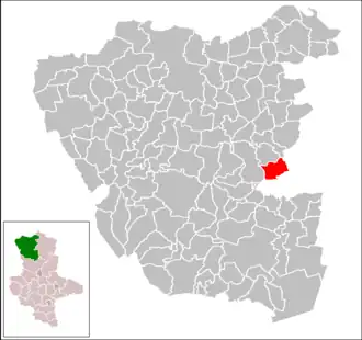 Kaart van Neuendorf am Damm