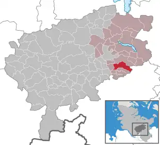 Kaart van Neuengörs