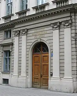 "Nieuw Plattelandsgebouw"(detail) - (Roßmarkt, München).